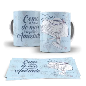 Caneca - Como a brisa do mar é a nossa amizade