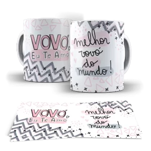 Caneca dia dos Avós - Vovó eu te amo
