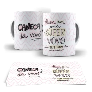 Caneca dia dos Avós - Caneca do vovó