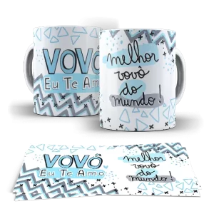 Caneca dia dos Avós - Vovô eu te amo