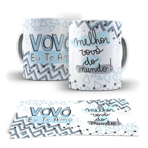 Caneca dia dos Avós - Melhor vovô do mundo
