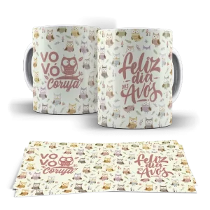 Caneca dia dos Avós - Feliz dia dos Avós