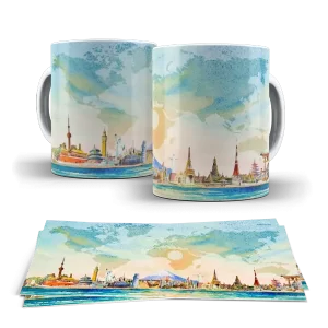 Caneca Pinturas Artisticas mod.24