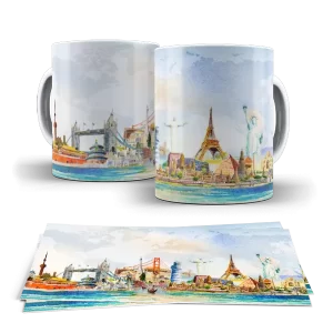 Caneca Pinturas Artisticas mod.27