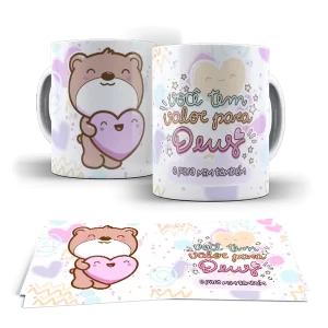 Caneca - Você tem valor para DEUS