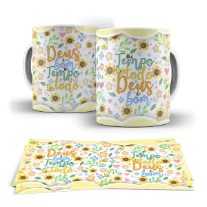 Caneca - Deus é bom o tempo todo