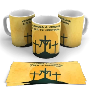 Caneca - Conheça a Verdade e ela te libertará
