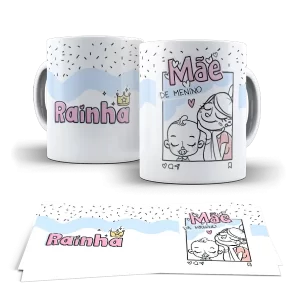 Caneca dia das Mães - Mãe de menino