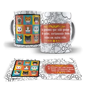 Caneca - Pessoas que não gostam de gatos