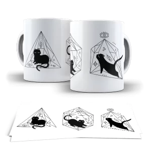 Caneca - Gatos Celestiais