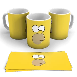 Caneca de Porcelana desenhos - Os Simpsons