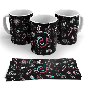Caneca de Porcelana - TIKTOK