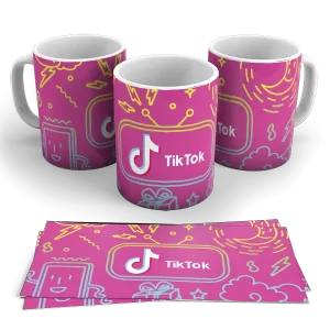 Caneca de Porcelana - TIKTOK