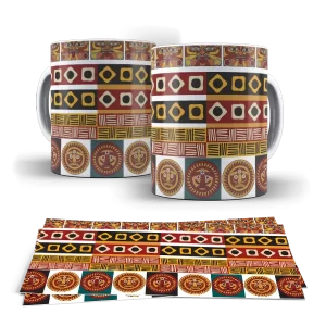 Caneca Desenhos Tribais
