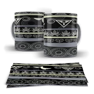 Caneca Desenhos Tribais