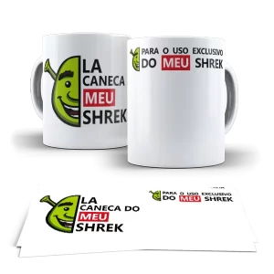 Caneca Namorados La Caneca do meu SHREK
